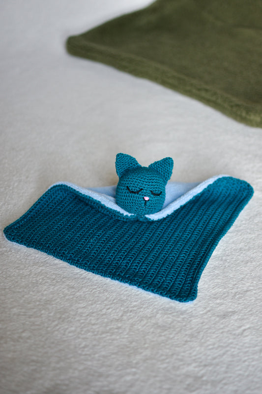 - CHATS - Doudou Gilou - Bleu pétrole